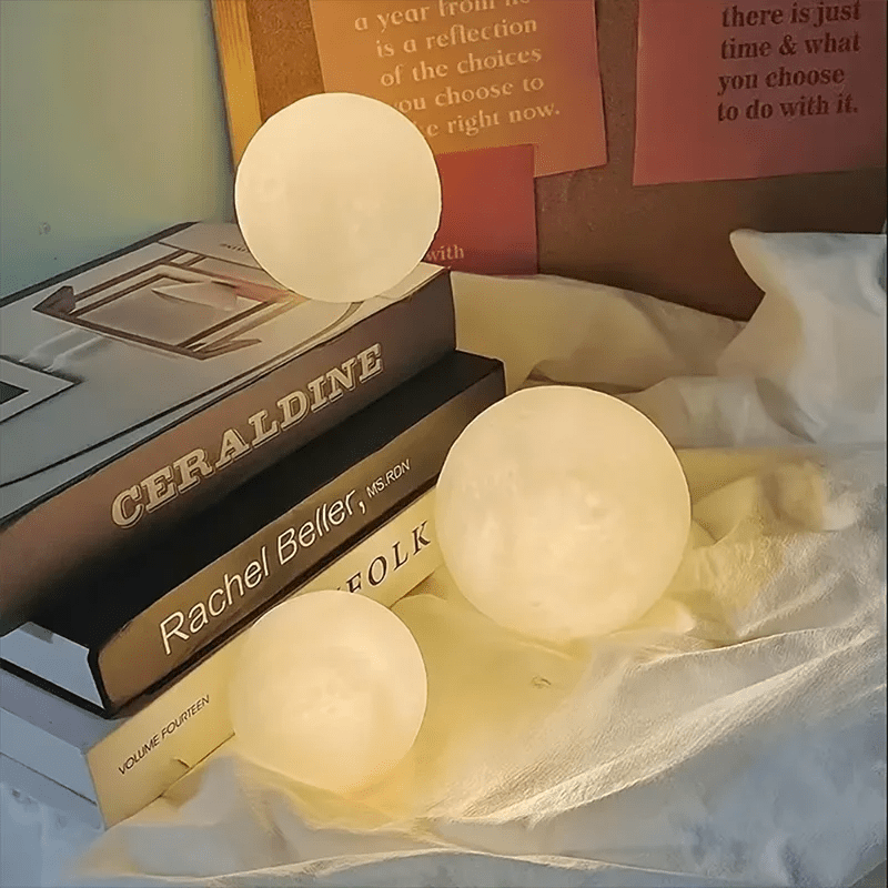 đ Veilleuse Lune Galaxy â Lampe de Lecture LED pour Enfants & Chambreâą - PlanĂšte bĂ©bĂ©