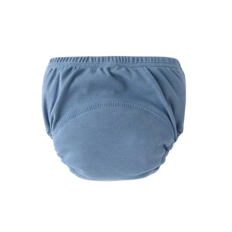 4PCS Pure Plain Solid Color Soft Baby Boys Girls Toddler Training Pants Toilet Pee Potty Learning Underwear Cotton Diaper™ - Planète bébé