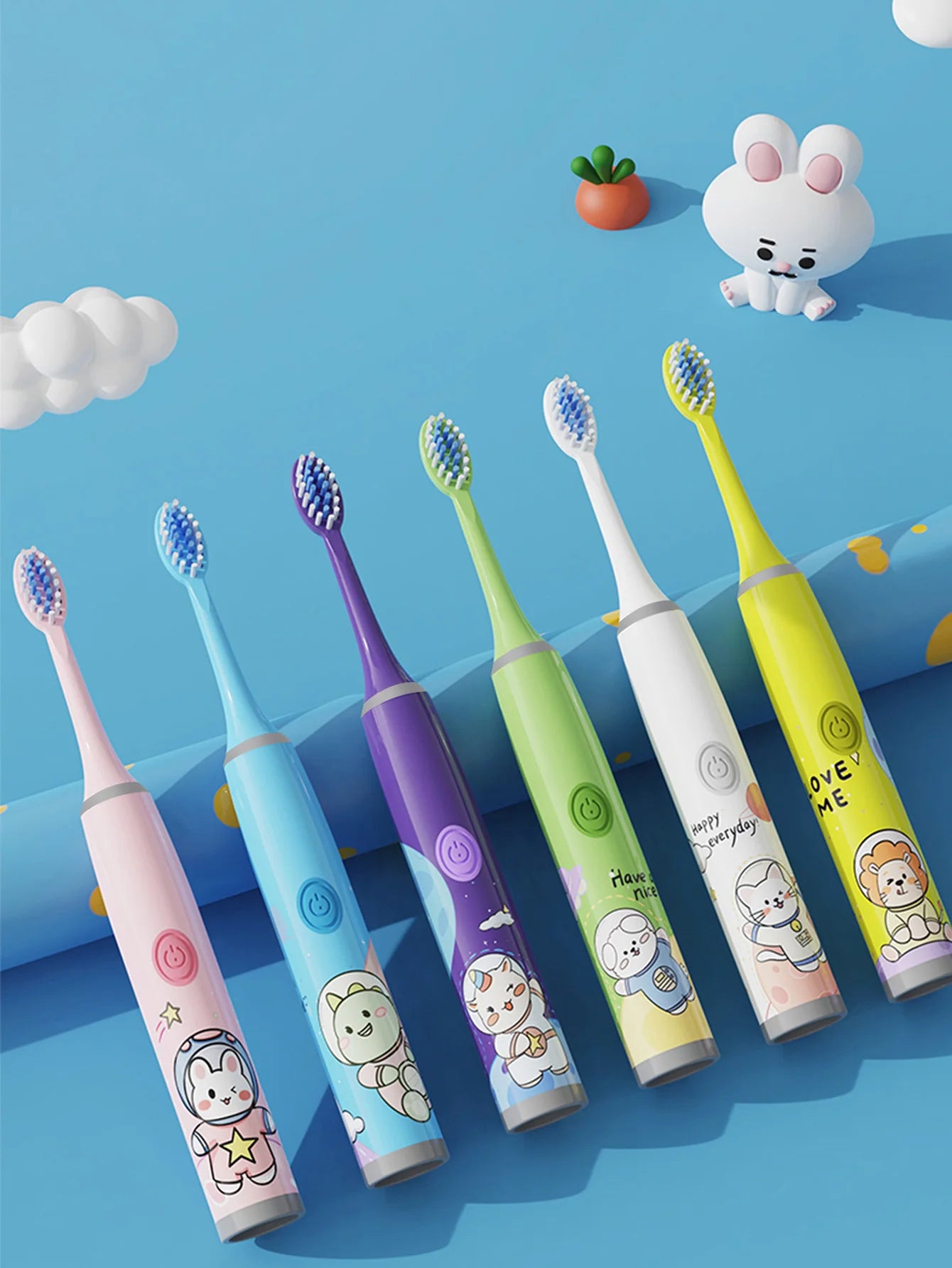 Brosse à Dents Électrique Enfant – Ultra-Doux & Nettoyage Ludique (Sans Pile)™