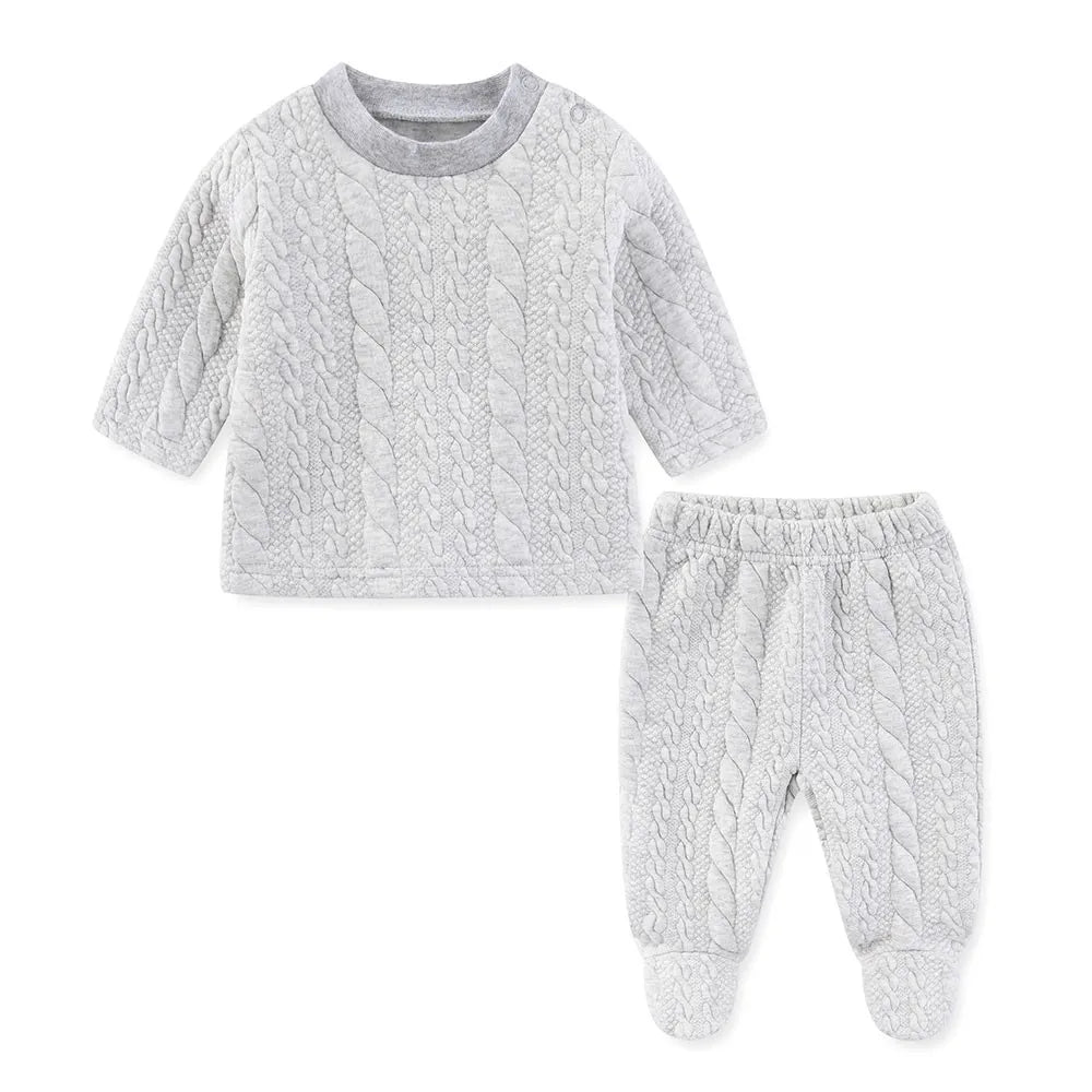 đ§žâïž Combinaison BĂ©bĂ© Chaude Ă Manches Longues â Automne & Hiver â 100% Coton Uniâą - PlanĂšte bĂ©bĂ©