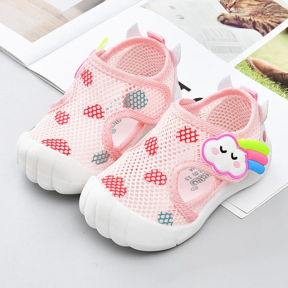 👣🩴 Sandales d'Été – Mesh Respirant & Semelle Souple Antidérapante – 1 à 3 ans™