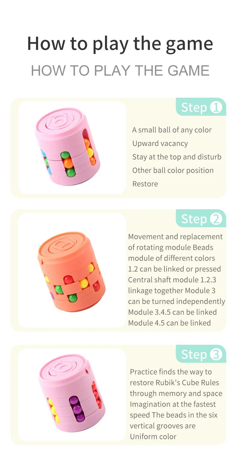 Fidget Spinner Multifonction® - Planète bébé