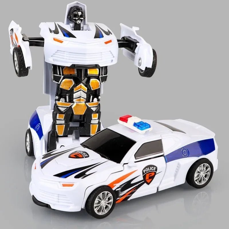 Voiture Robot Transformable à Inertie® - Planète bébé