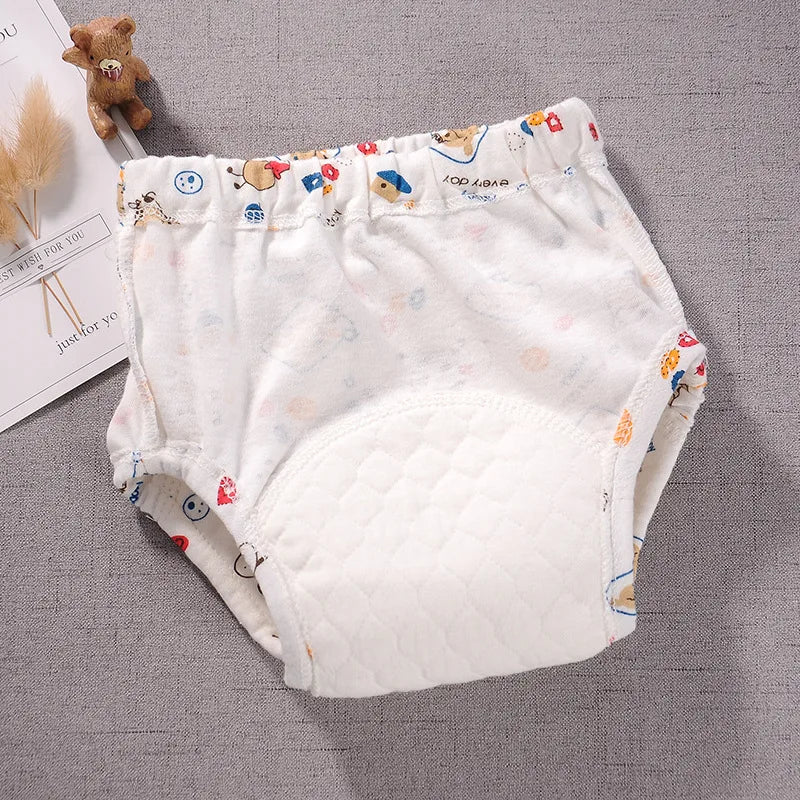 đ©Čđ¶ Culotte d'Apprentissage BĂ©bĂ© â Coton Lavable â Couleur Unie â 1 Ă 3 Ansâą
