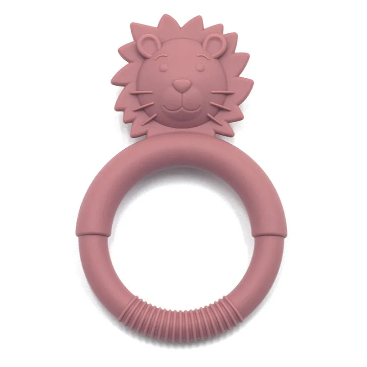 🦷🎁 Anneau de Dentition en Silicone – Cadeau Bébé – Jouet à Mâcher Durable et Sûr pour Nouveau-né™ - Planète bébé