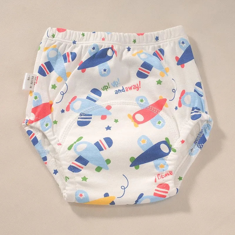 đ©Čđ¶ Culotte d'Apprentissage BĂ©bĂ© â Coton Lavable â Couleur Unie â 1 Ă 3 Ansâą