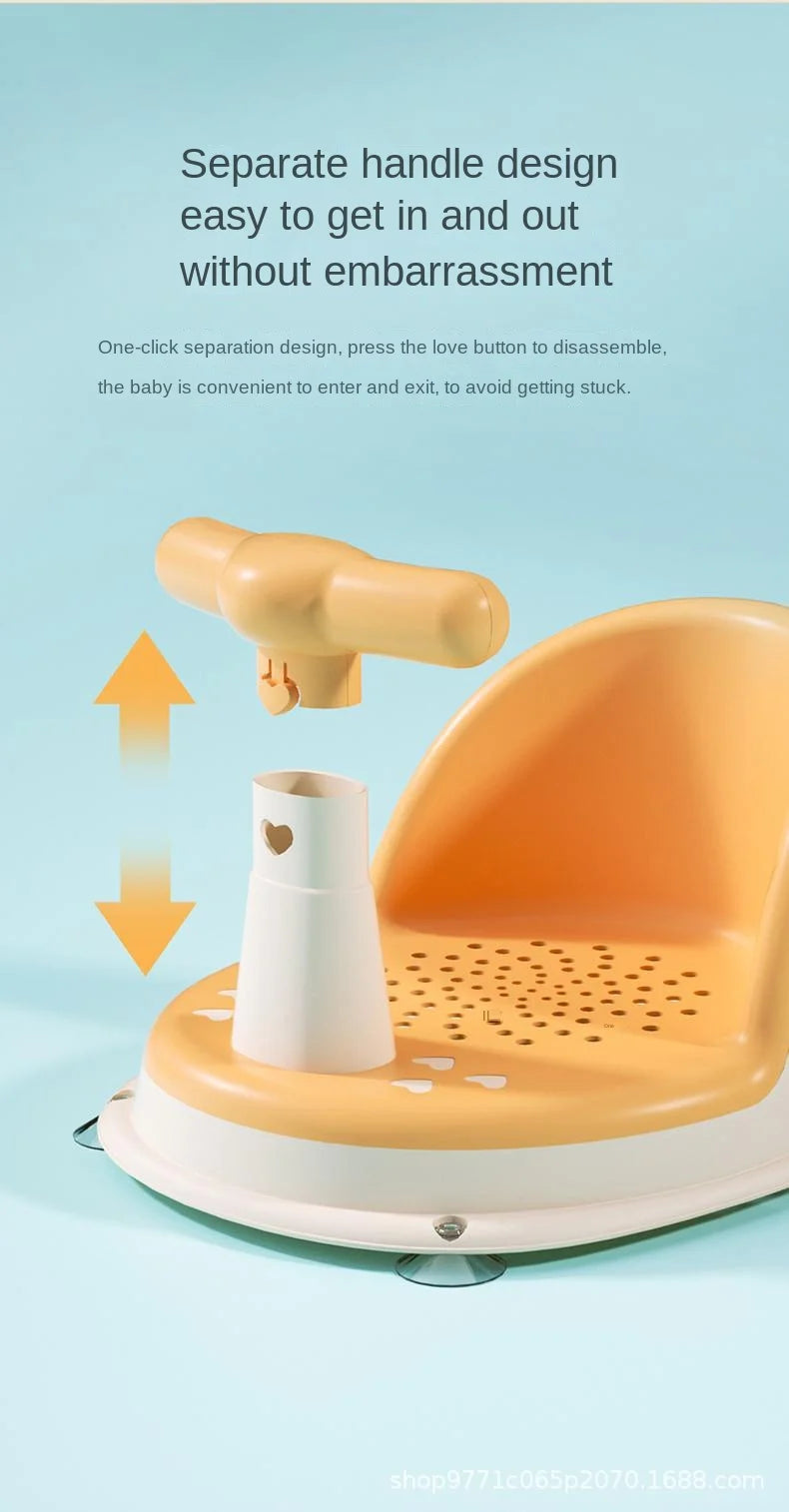 🚿 Siège de Douche Portable pour Enfant – Support de Bain pour Nouveau-nés et Jeunes Enfants™ - Planète bébé