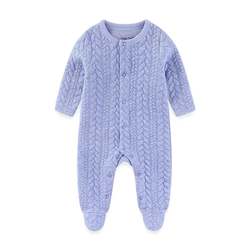 đ§žâïž Combinaison BĂ©bĂ© Chaude Ă Manches Longues â Automne & Hiver â 100% Coton Uniâą - PlanĂšte bĂ©bĂ©