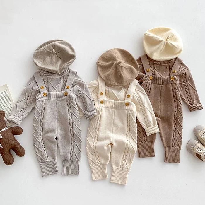 đ§¶đ Ensemble BĂ©bĂ© TricotĂ© â Style CorĂ©en â Automne/Hiver â Unisexe 0-12 Moisâą - PlanĂšte bĂ©bĂ©
