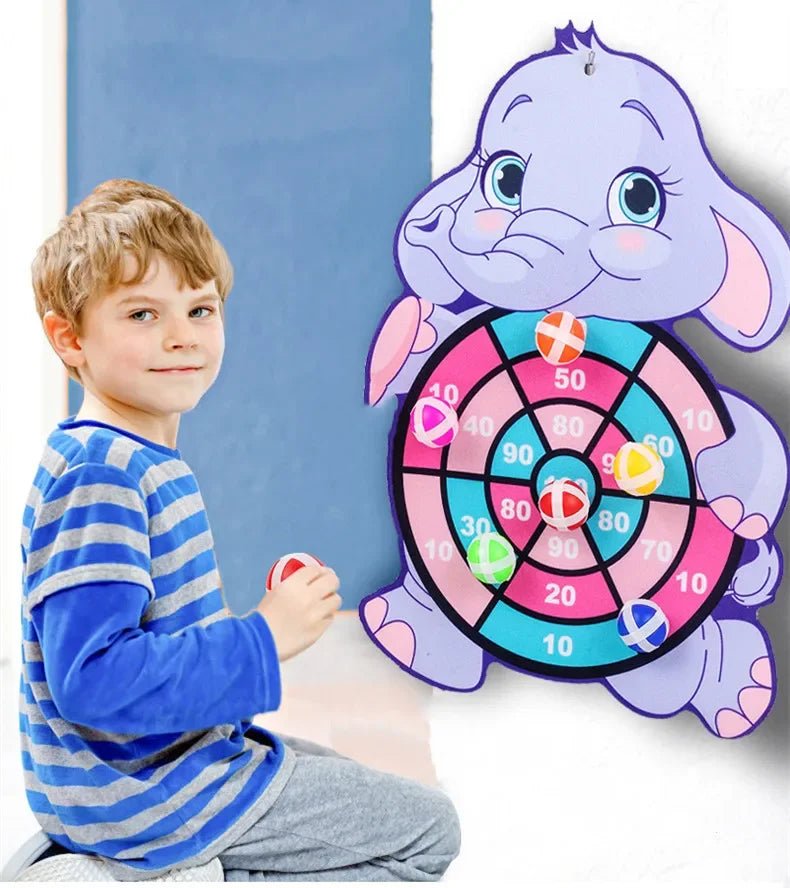 đŻ Jeu de FlĂ©chettes Ăducatif avec Balles Collantes â Pour Enfants de 3 Ă 7 Ansâą - PlanĂšte bĂ©bĂ©