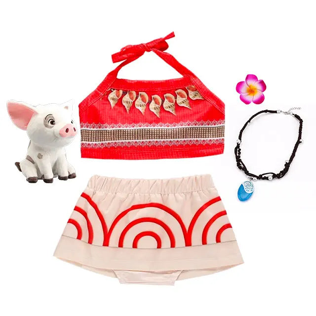 enue Bébé Disney Moana – Ensemble 2 Pièces avec Accessoires™