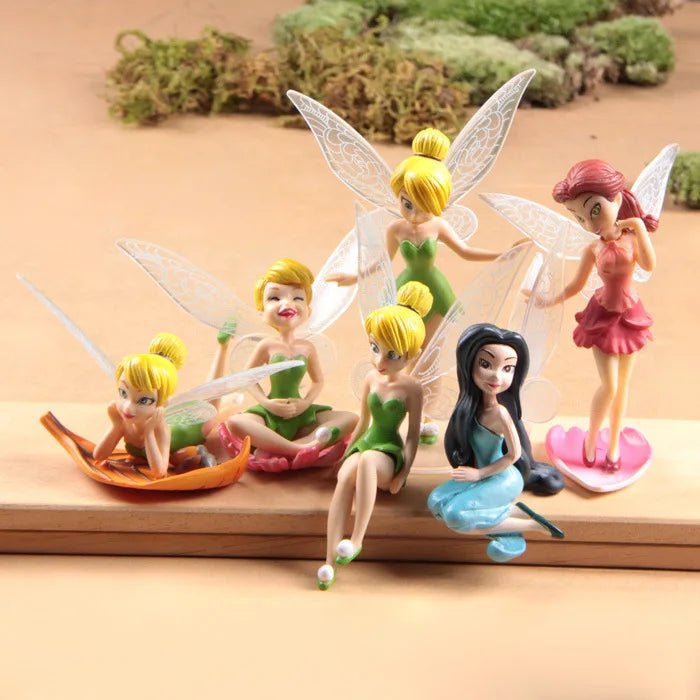 Figurines Fée Clochette 6pcs ™ - Planète bébé