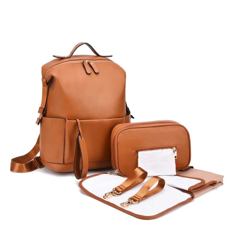 Mommy Bag – Sac à Langer Élégant en Cuir PU™ - Planète bébé