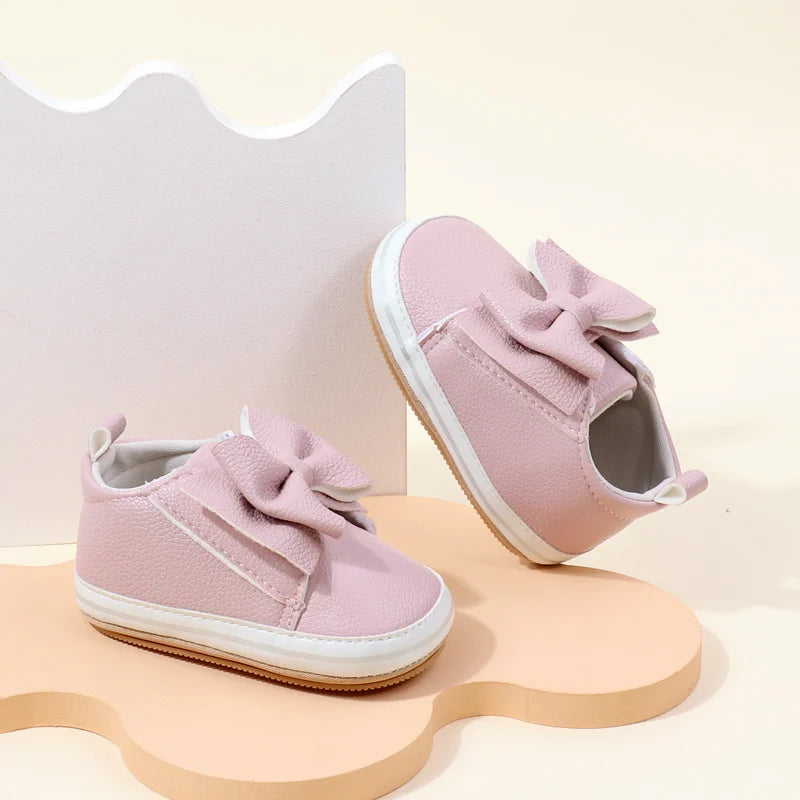 đŠđŁ Chaussures BĂ©bĂ© Fille â Similicuir Premium & NĆud Papillon â Premiers Pas ĂlĂ©gants â 0 Ă 18 Moisâą