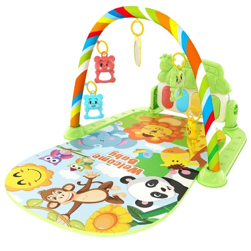 Tapis d’Éveil Musical Bébé avec Piano – Tapis d’Activité Éducatif 0 - 36 Mois - Planète bébé