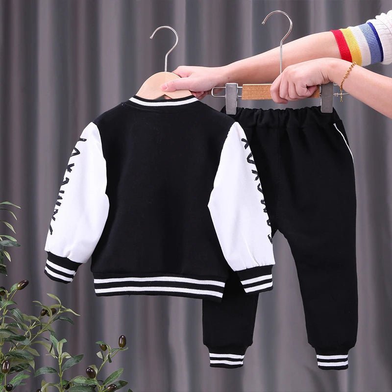 ensemble garçon 3 pièces veste baseball tigre - Planète bébé