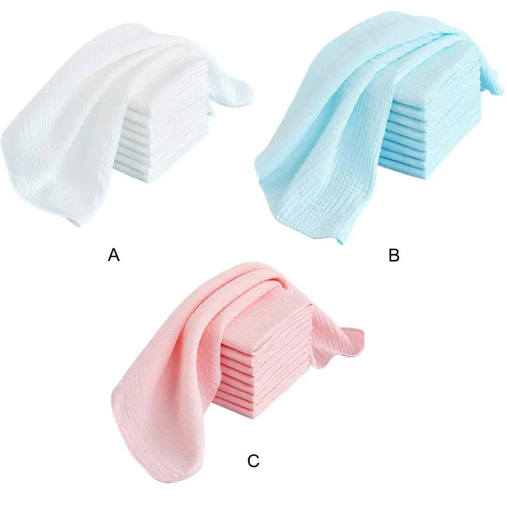 đŒđ§Œ Lot de 10 Couches en Gaze BĂ©bĂ© â 100% Coton â RĂ©utilisables & Lavables â 43x45cm â Ultra Douces & Respirantesâą