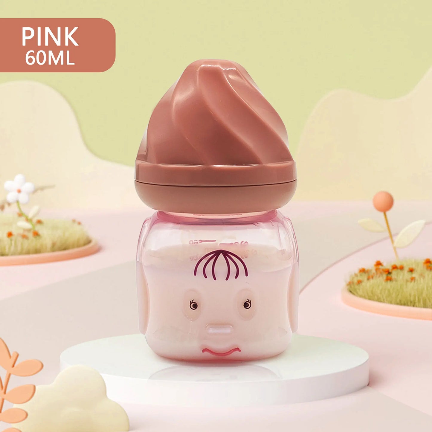 đŒ Mini Biberon Portable 60ML pour Nouveau-nĂ© â Sans BPA â IdĂ©al Jus, Lait ou Soins Nourrissonâą - PlanĂšte bĂ©bĂ©