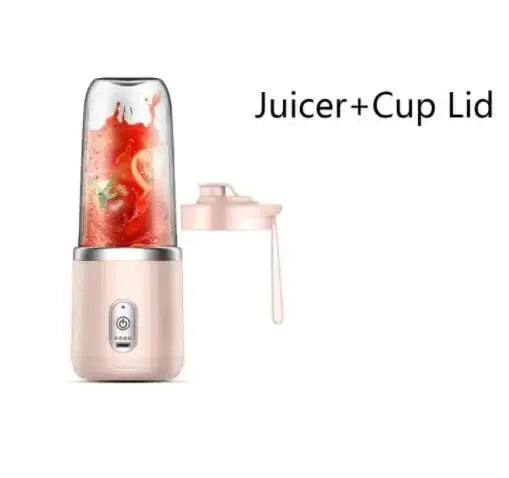 đ„€ Blender Portable Ălectrique HOMEFISH â 6 Lames Acier Inoxydable â Smoothies, Jus, Glace & Milkshakes â Rechargeable â Compact <500mlâą