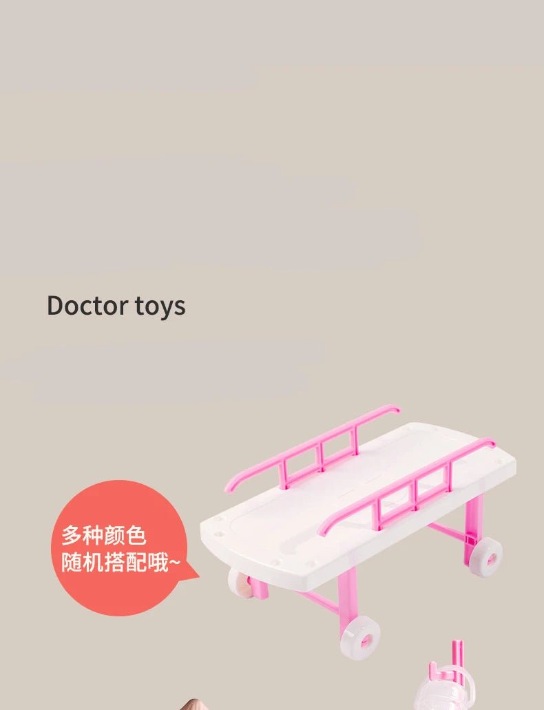 Set de Jeu Docteur pour Enfants – Mallette de Simulation avec Accessoires Médicaux - Planète bébé