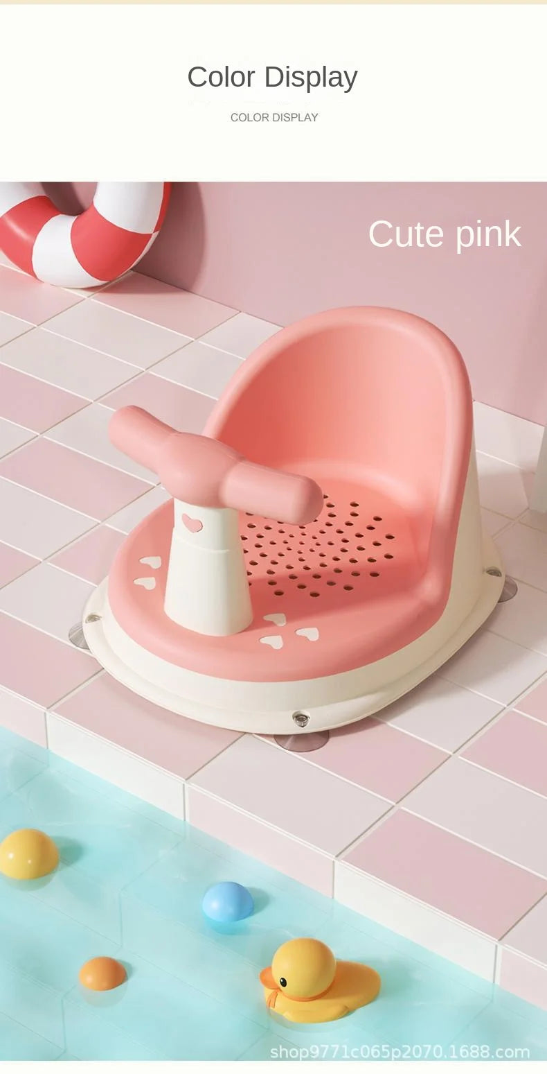 🚿 Siège de Douche Portable pour Enfant – Support de Bain pour Nouveau-nés et Jeunes Enfants™ - Planète bébé