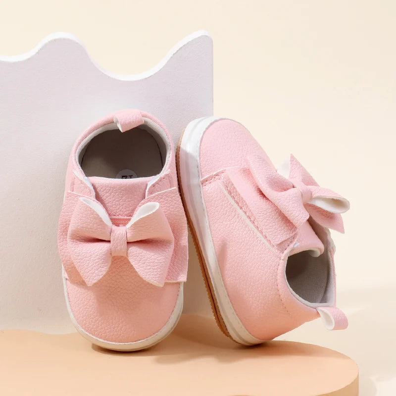 đŠđŁ Chaussures BĂ©bĂ© Fille â Similicuir Premium & NĆud Papillon â Premiers Pas ĂlĂ©gants â 0 Ă 18 Moisâą