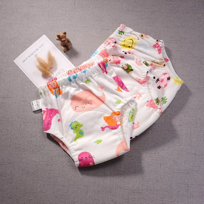 đ©Čđ¶ Culotte d'Apprentissage BĂ©bĂ© â Coton Lavable â Couleur Unie â 1 Ă 3 Ansâą