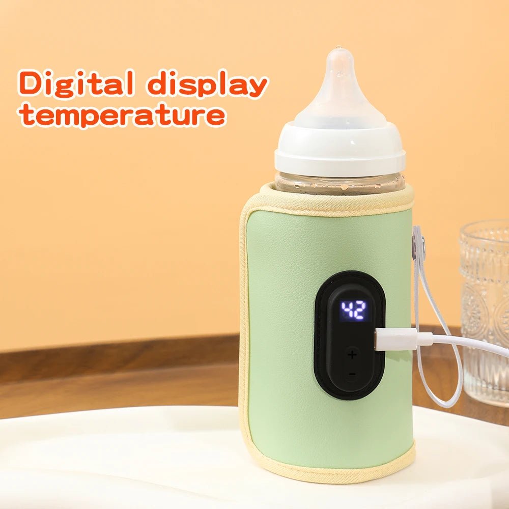 🔥 Chauffe - Biberon USB Portable – Idéal pour la Voiture et les Sorties – Compatible avec Bouteilles de Lait Bébé™ - Planète bébé