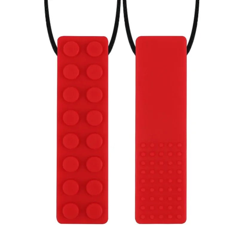 đŠ·đ Collier de Dentition BĂ©bĂ© en Silicone â Pendentif Sensoriel Ă MĂącher â ThĂ©rapie Sensorielle pour BĂ©bĂ© & Enfantâą - PlanĂšte bĂ©bĂ©