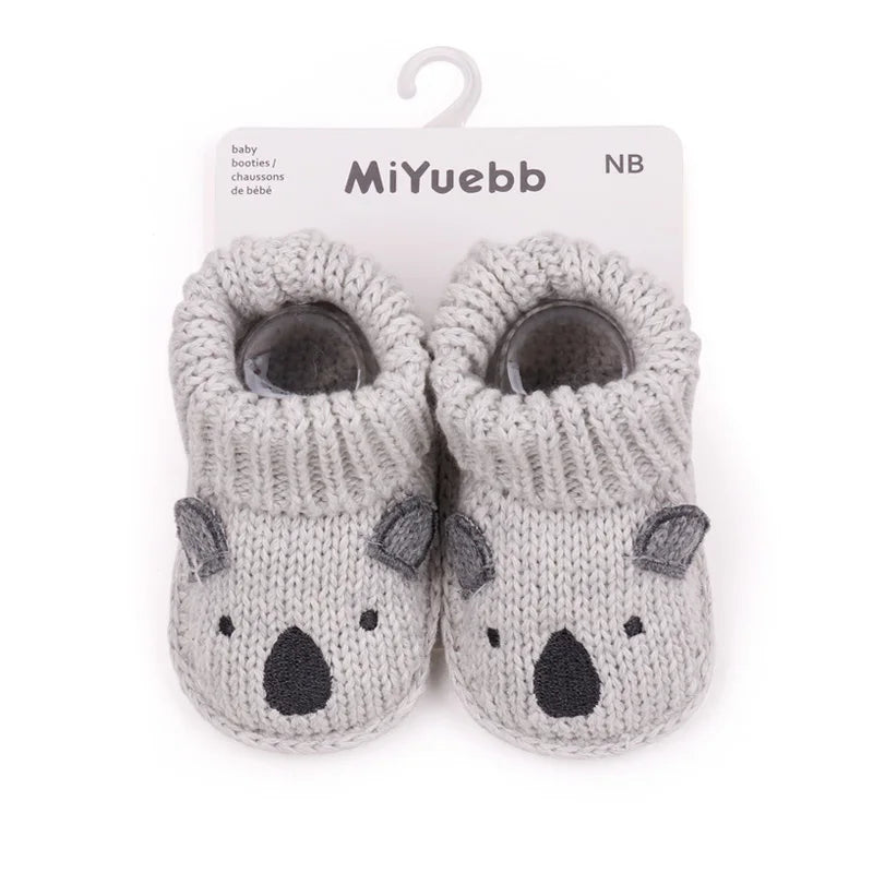 đ§ŠđŸ Chaussettes BĂ©bĂ© AntidĂ©rapantes â Motif Animal â Coton Doux et Respirantâą
