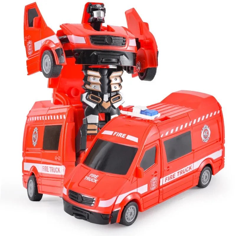 Voiture Robot Transformable à Inertie® - Planète bébé