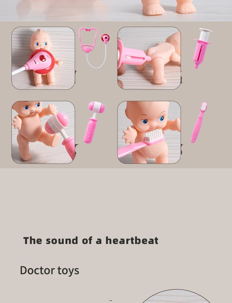 Set de Jeu Docteur pour Enfants – Mallette de Simulation avec Accessoires Médicaux - Planète bébé