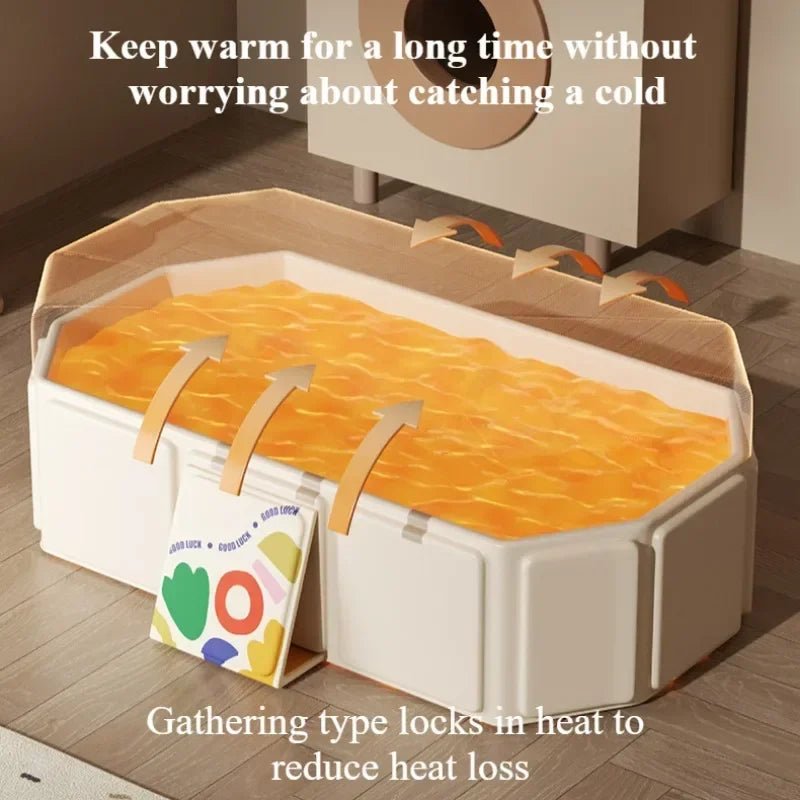 Baignoire Bébé Pliable – Grand Format PVC Épais – Portable, Durable & Polyvalente - Planète bébé