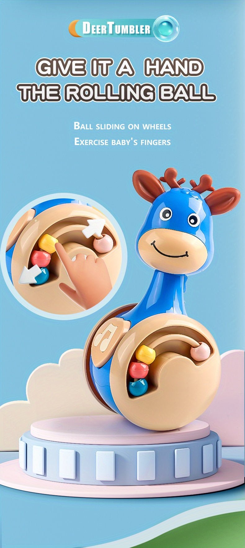 Roly Poly Baby Toy - Planète bébé