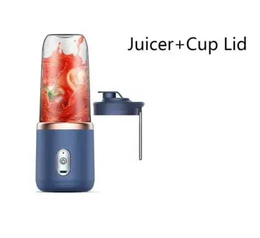 đ„€ Blender Portable Ălectrique HOMEFISH â 6 Lames Acier Inoxydable â Smoothies, Jus, Glace & Milkshakes â Rechargeable â Compact <500mlâą