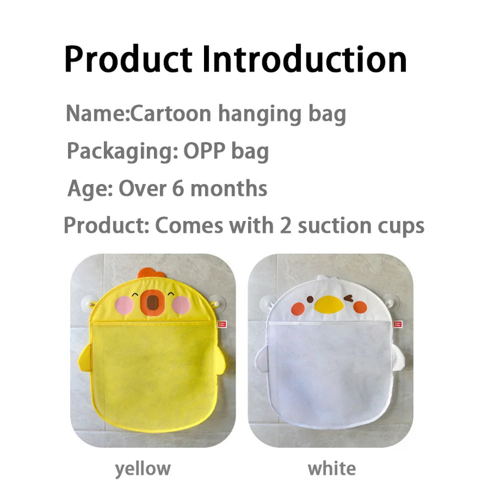 đŠđ Filet de Rangement Bain pour Jouets â Canard Mignon â Sac Filet Rapide Ă SĂ©cher â Organisateur de Bain pour Enfantsâą - PlanĂšte bĂ©bĂ©