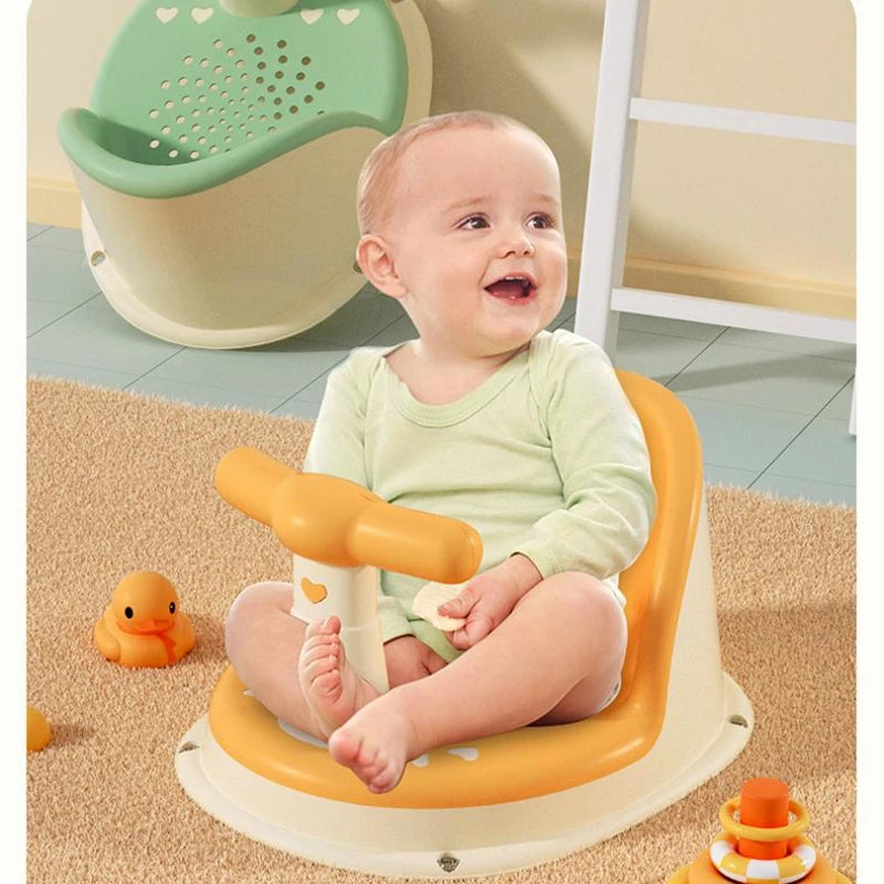🚿 Siège de Douche Portable pour Enfant – Support de Bain pour Nouveau-nés et Jeunes Enfants™ - Planète bébé
