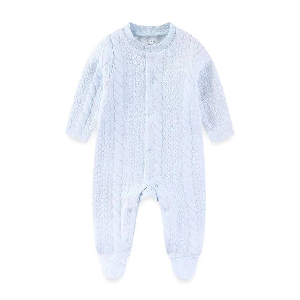 đ§žâïž Combinaison BĂ©bĂ© Chaude Ă Manches Longues â Automne & Hiver â 100% Coton Uniâą - PlanĂšte bĂ©bĂ©