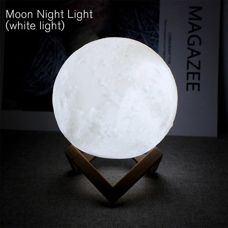 đ Veilleuse Lune Galaxy â Lampe de Lecture LED pour Enfants & Chambreâą - PlanĂšte bĂ©bĂ©