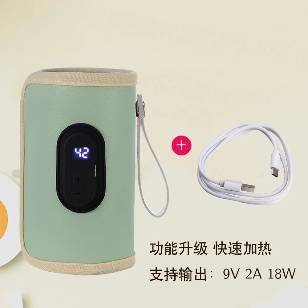 🔥 Chauffe - Biberon USB Portable – Idéal pour la Voiture et les Sorties – Compatible avec Bouteilles de Lait Bébé™ - Planète bébé