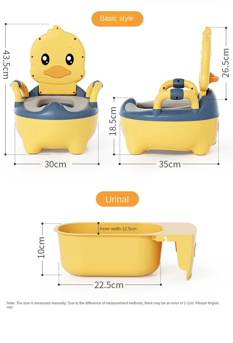 pot bébé ergonomique forme canard - Planète bébé