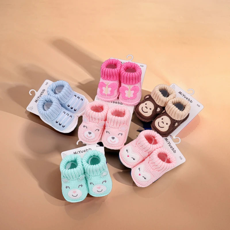 đ§ŠđŸ Chaussettes BĂ©bĂ© AntidĂ©rapantes â Motif Animal â Coton Doux et Respirantâą - PlanĂšte bĂ©bĂ©