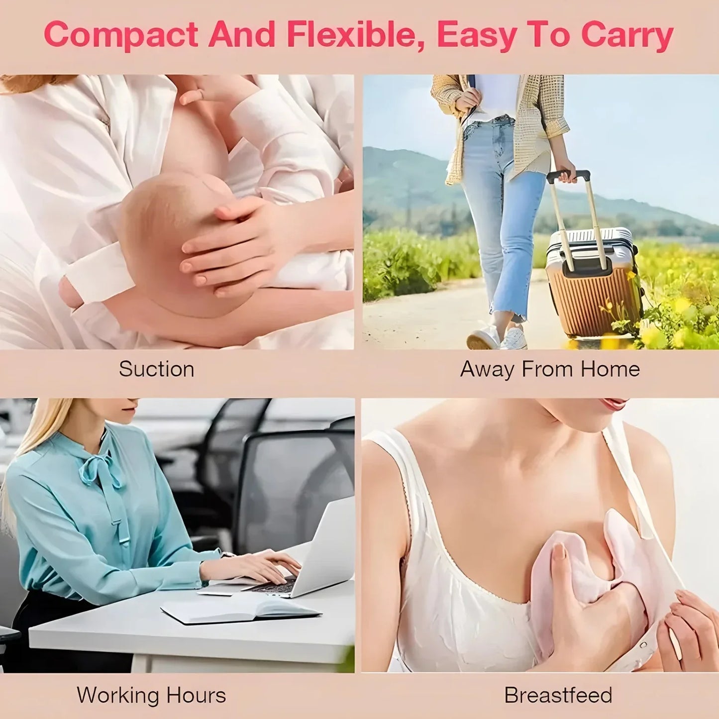 🤱 Tire-Lait Électrique Portable – Rechargeable USB & Silencieux – Allaitement Confortable Sans BPA™ - Planète bébé