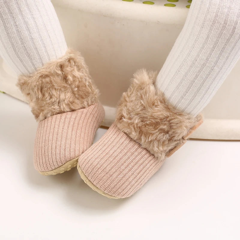 đ§žâïž Chaussures dâHiver BĂ©bĂ© â Premiers Pas AntidĂ©rapants â Doublure Coton Chaud â Motif Cartoonâą - PlanĂšte bĂ©bĂ©