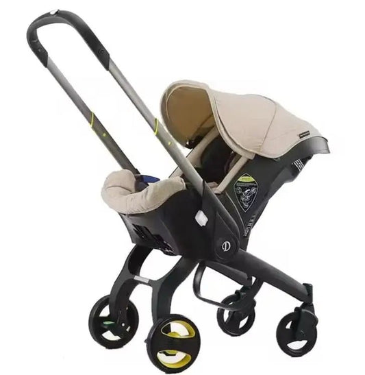 Poussette Bébé 3 en 1 Ultra - Légère – Pliable & Polyvalente - Planète bébé