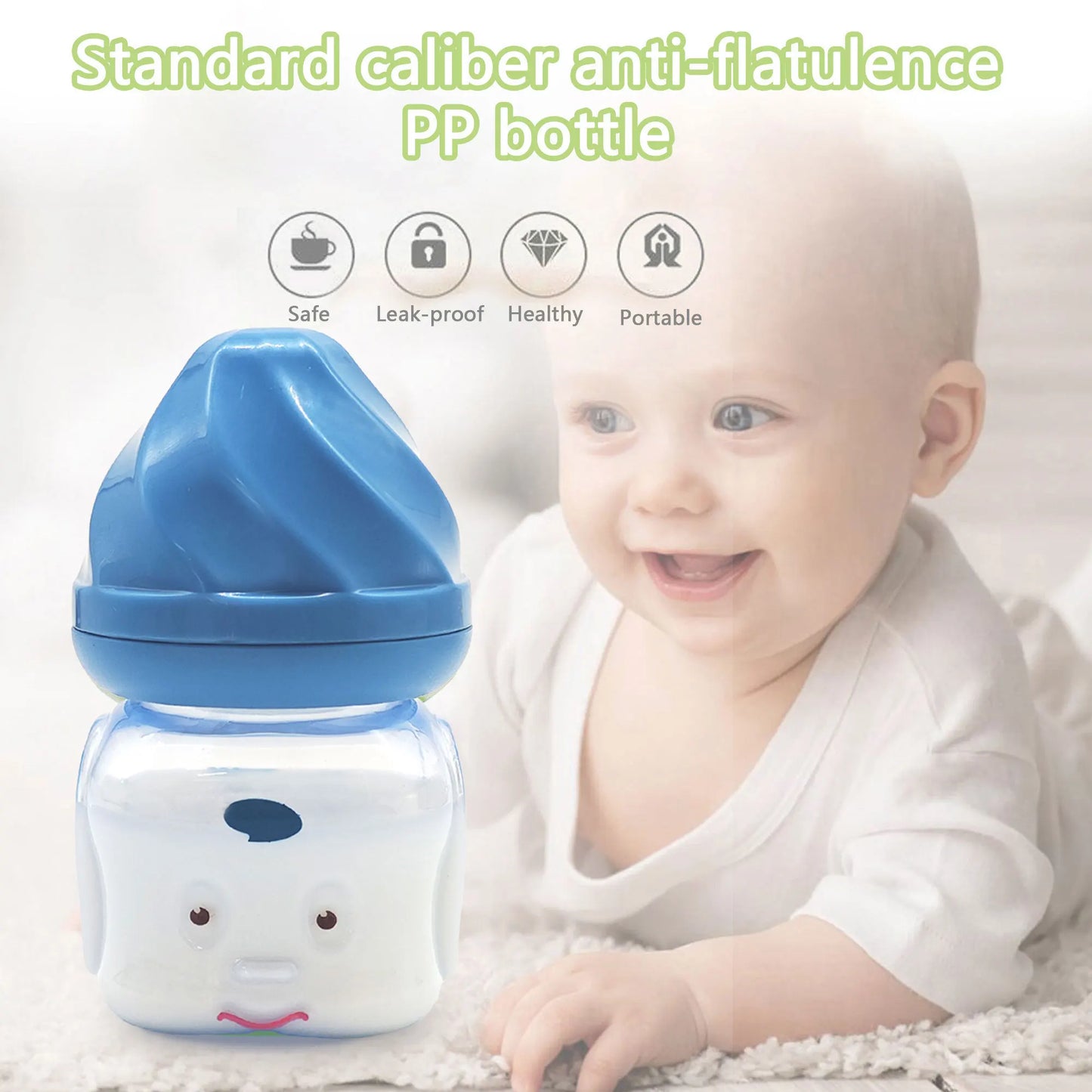 đŒ Mini Biberon Portable 60ML pour Nouveau-nĂ© â Sans BPA â IdĂ©al Jus, Lait ou Soins Nourrissonâą - PlanĂšte bĂ©bĂ©
