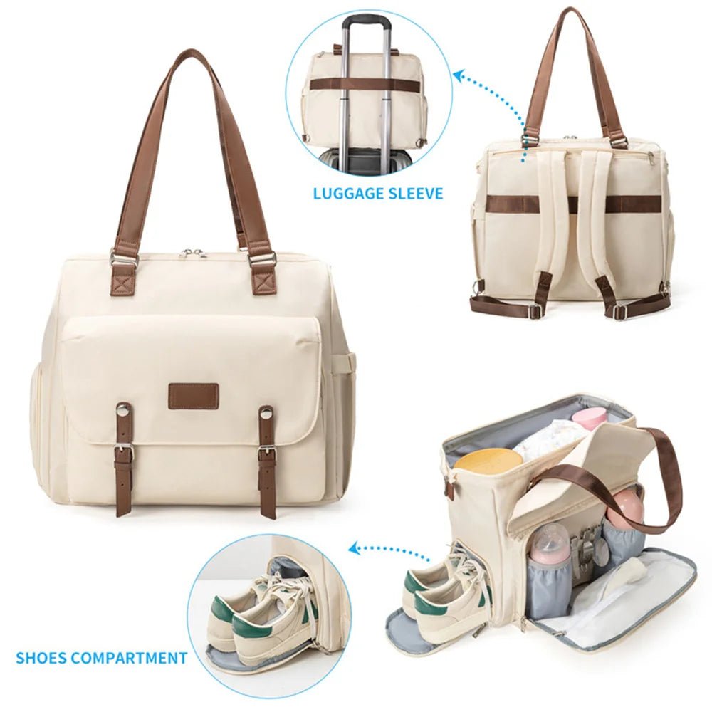 Sac à dos maternité léger grand format - Planète bébé