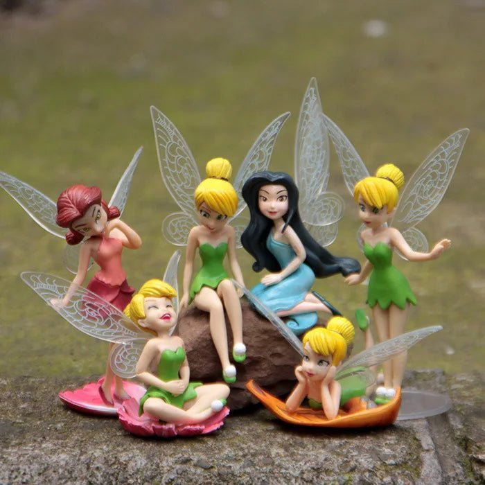 Figurines Fée Clochette 6pcs ™ - Planète bébé