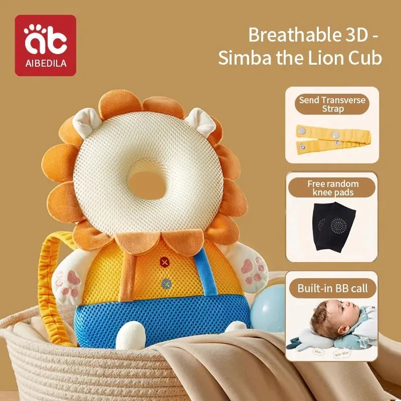 AIBEDILA Baby Head Protection Headrest Cushions for Babies Newborn Baby Care Things Gadgets Bedding Kids Security Pillows AB268™