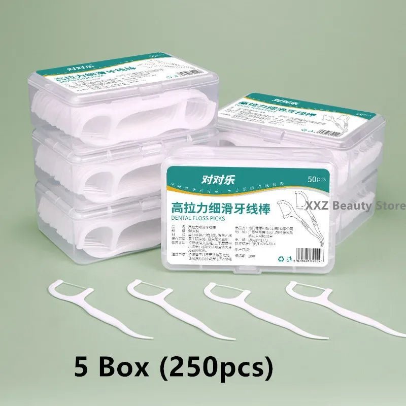 😁 Boîte Portable de Fil Dentaire Jetable – 1/2/5/10 Boîtes – Hygiène Buccale Pratique & Efficace™ - Planète bébé